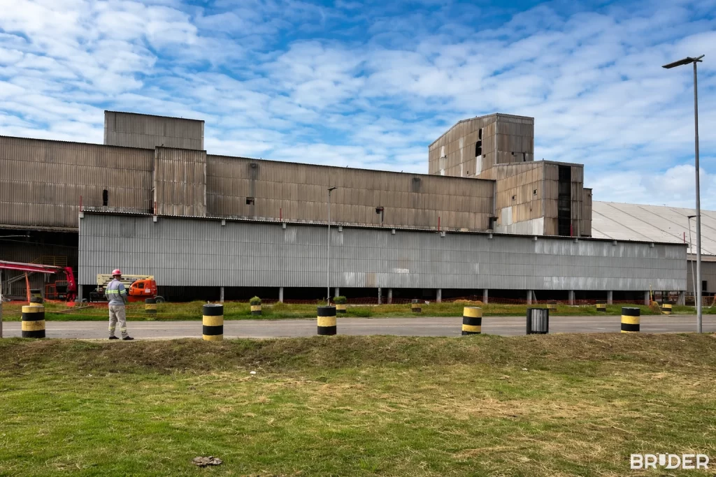 Estrutura pré-moldada industrial em Rio Grande - Bruder Pré-Moldados
