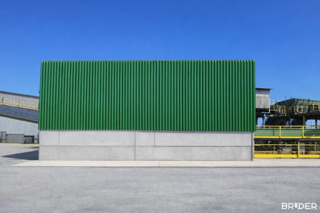 Estrutura pré-moldada industrial em Rio Grande - Bruder Pré-moldados
